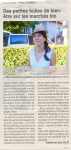 Lire la suite à propos de l’article Article du jsl sur la participation de la savonnerie au marché des producteurs de Nanton