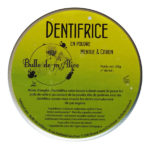 Dentifrice en poudre Menthe et Citron