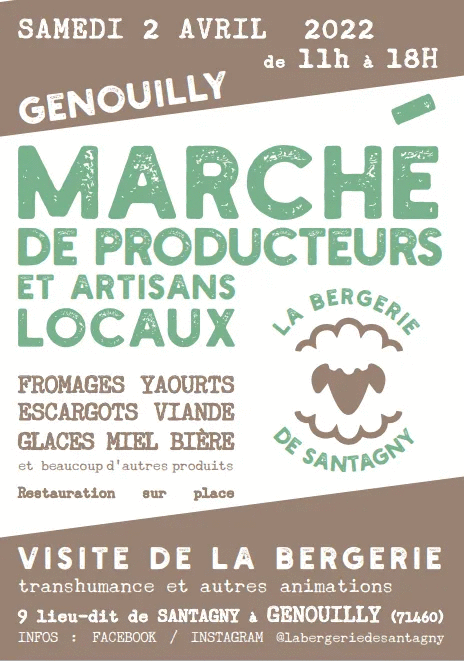 Lire la suite à propos de l’article Présence de la savonnerie Bulle de m’Alice sur les portes ouvertes de la bergerie de Santagny samedi 2 avril 2022