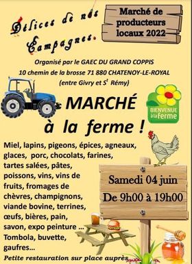 Lire la suite à propos de l’article Foire de printemps du GAEC du grand Coppis le 4 juin 2022 de 9h à 19h