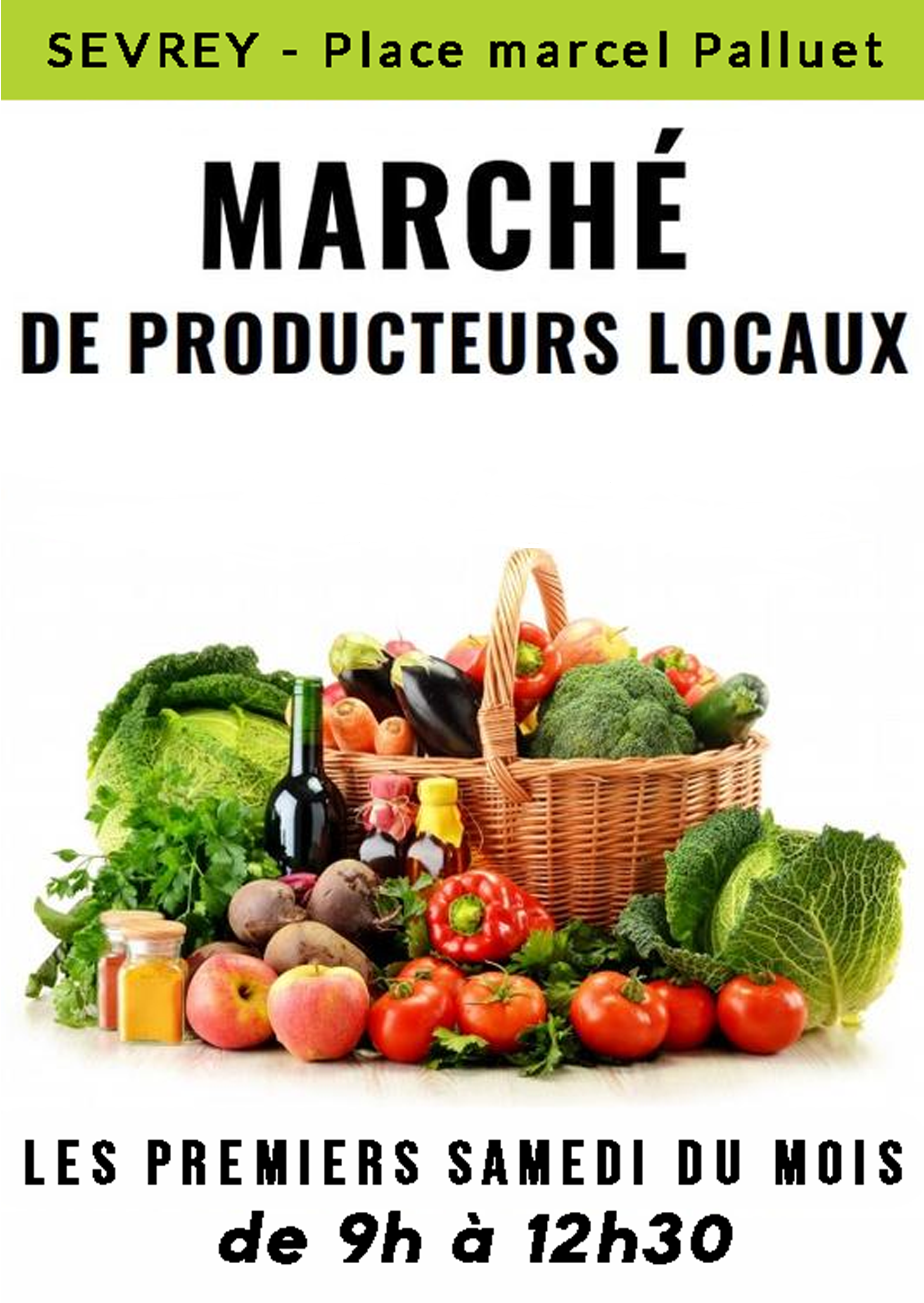 Lire la suite à propos de l’article Nouveau marché régulier : le marché des producteurs de Sevrey