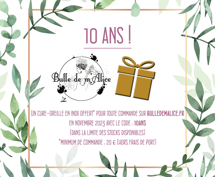 Lire la suite à propos de l’article Bulle de m’Alice fête ses 10 ans !