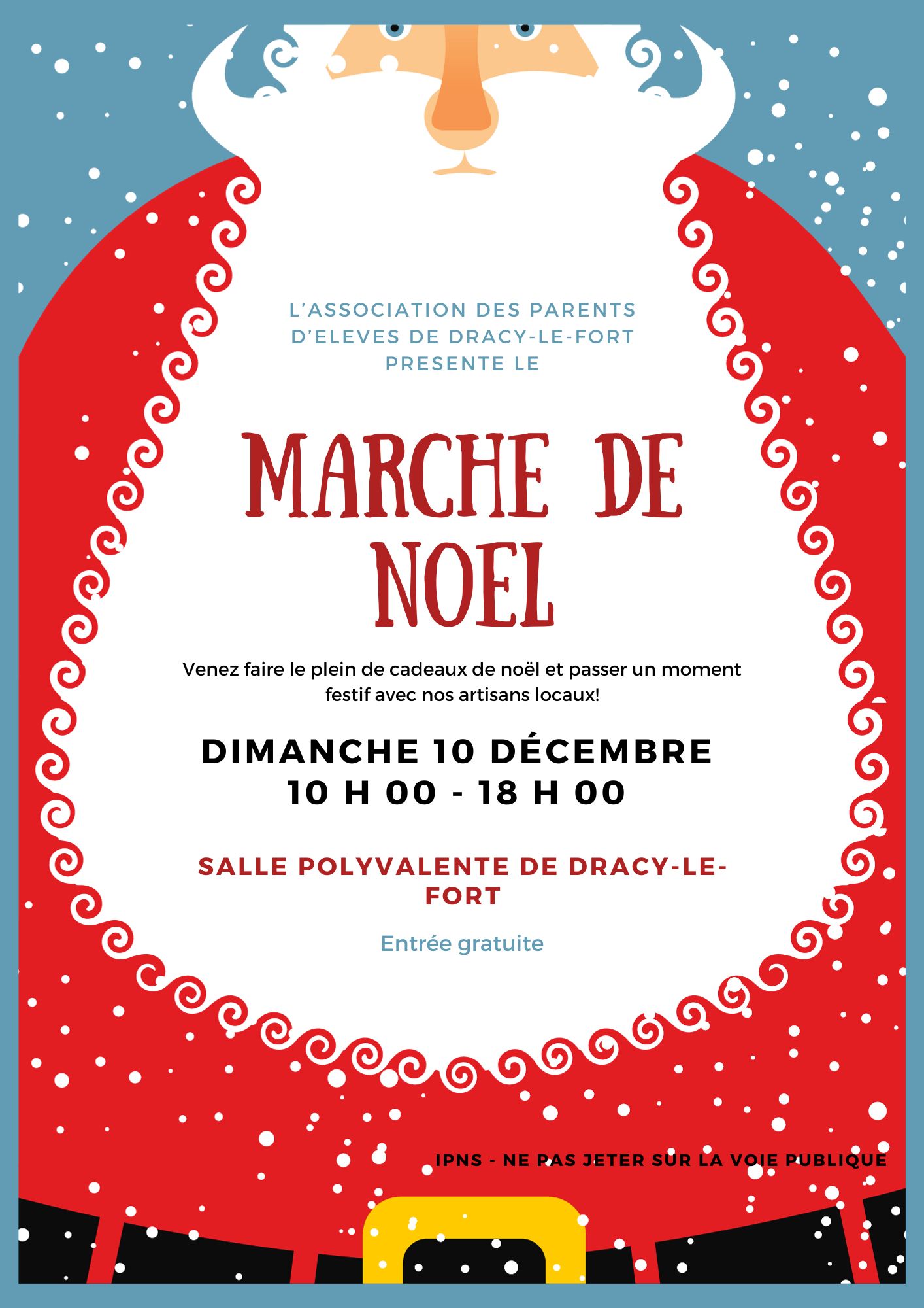 Lire la suite à propos de l’article Marché de Noël de Dracy le fort le 10 décembre 2023