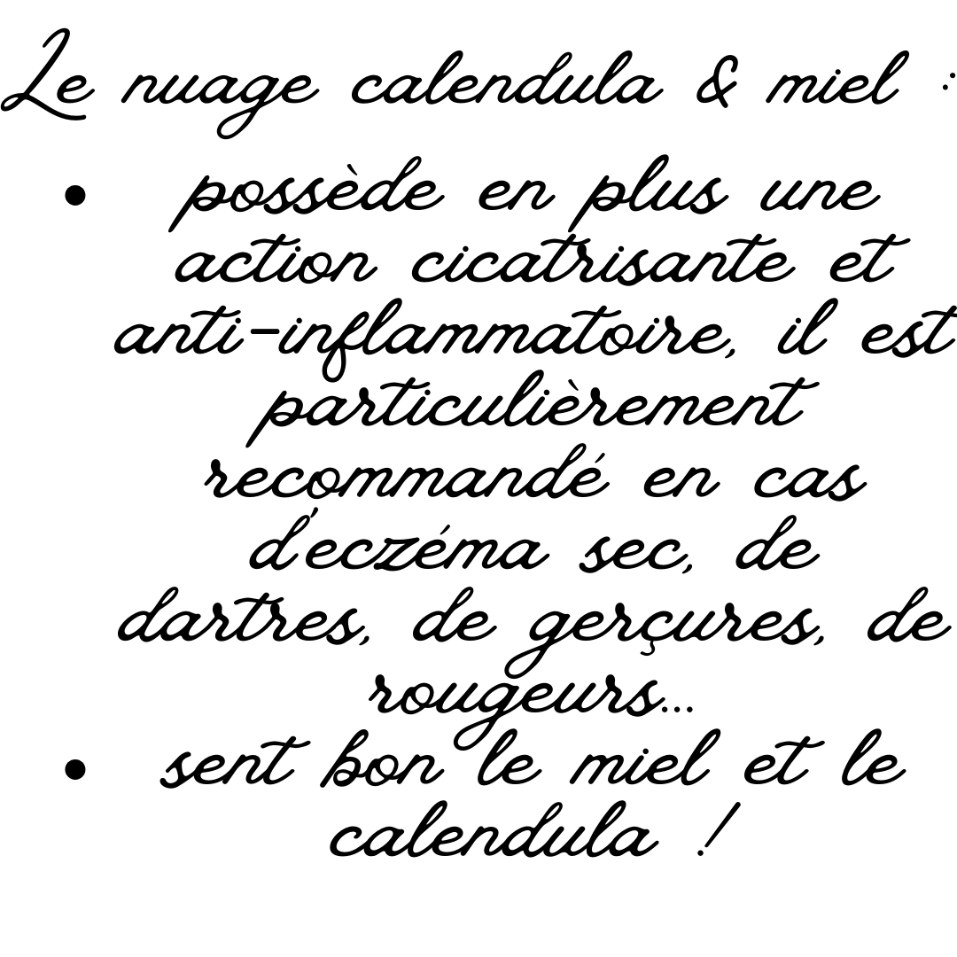 les propriétés du nuage calendula miel