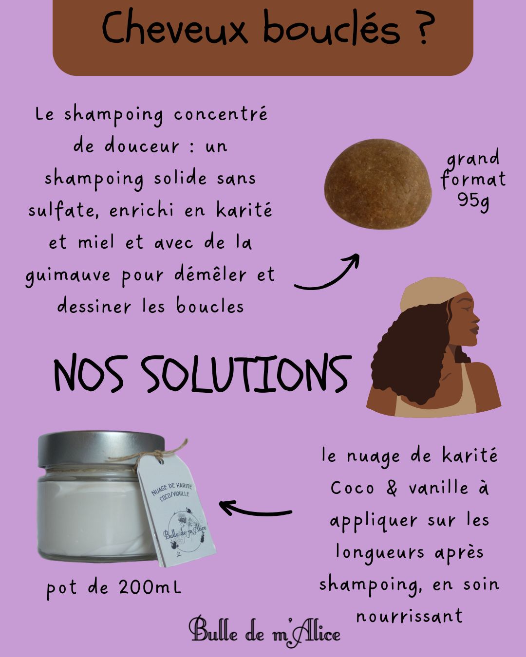 nos solutions cheveux bouclés