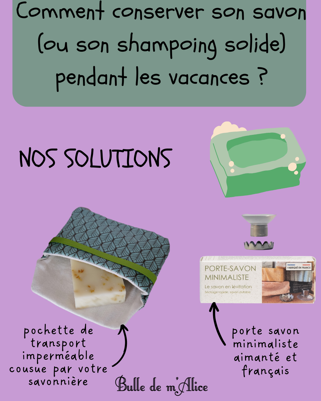 Lire la suite à propos de l’article Comment conserver son savon pendant les vacances ?
