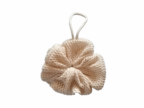 fleur de douche en coton bio