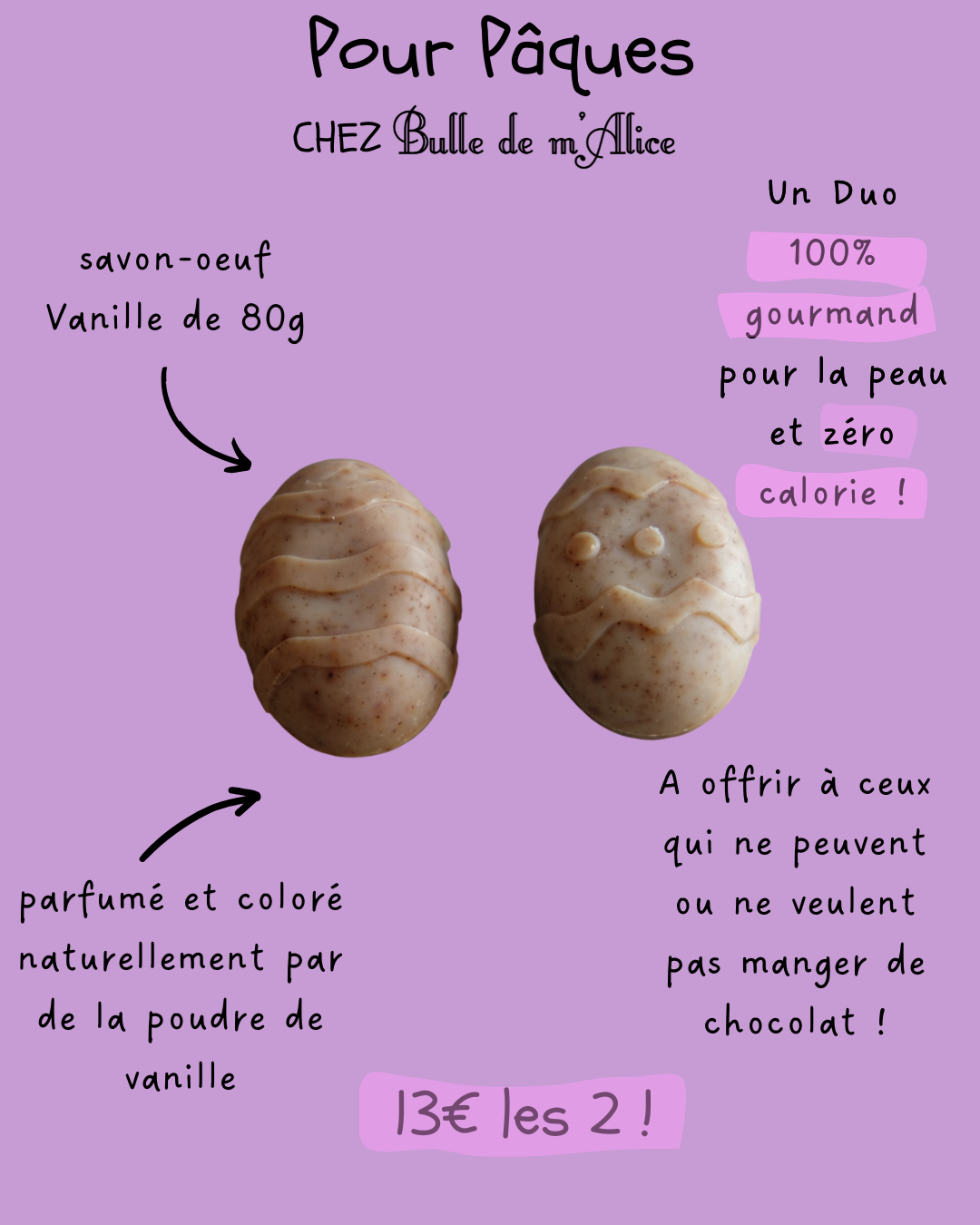 Lire la suite à propos de l’article Idée cadeau pour Pâques, sans chocolat !